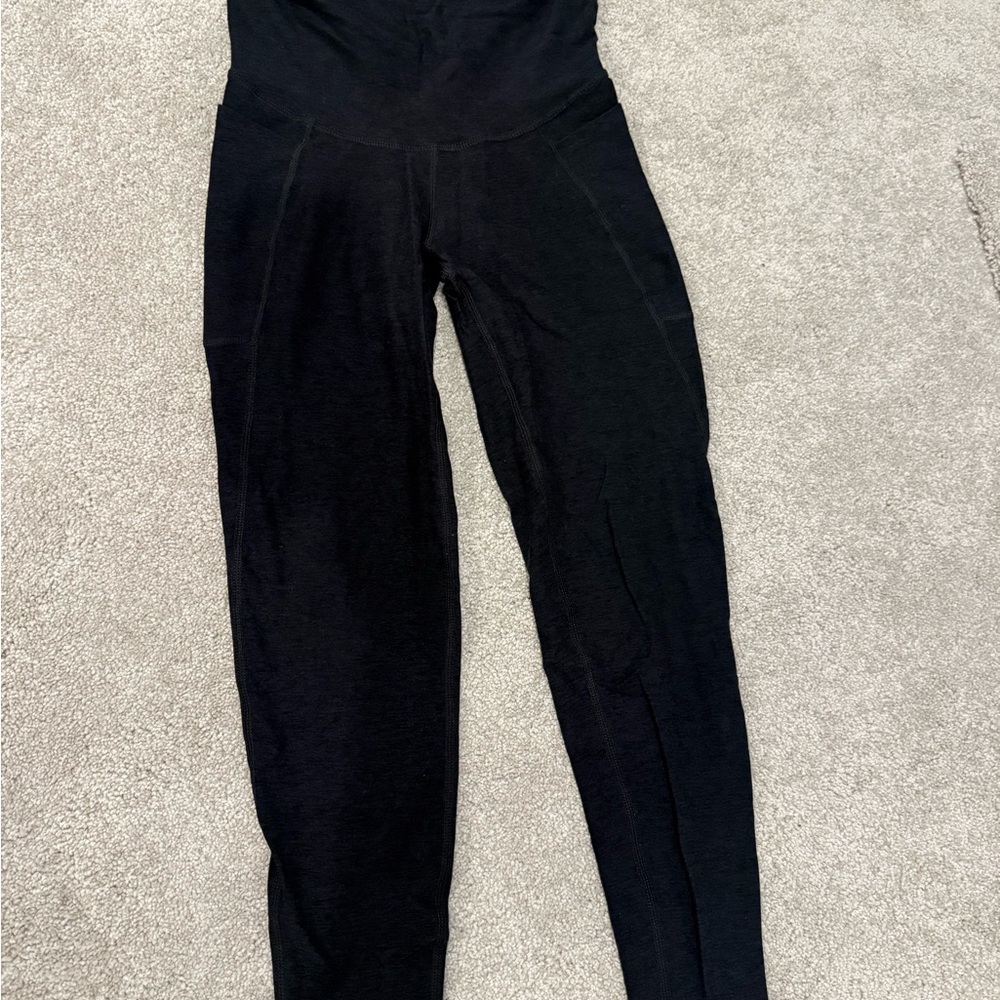 Beyond the Bump Women’s Maternity Leggings with Side Pockets